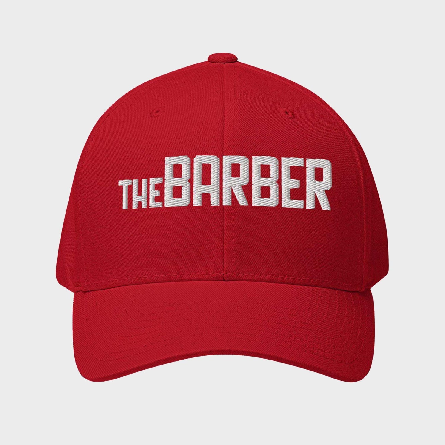 Cap Red/White - The Barber Style