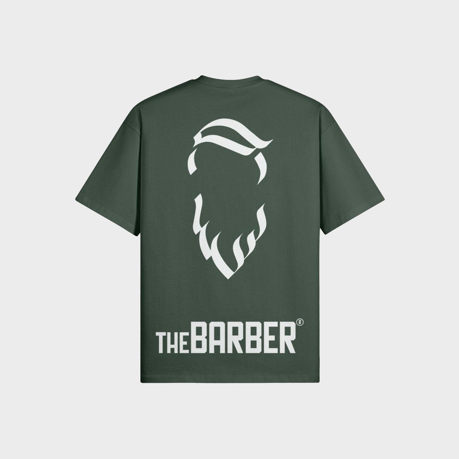 Crew Neck White Badge - The Barber Style