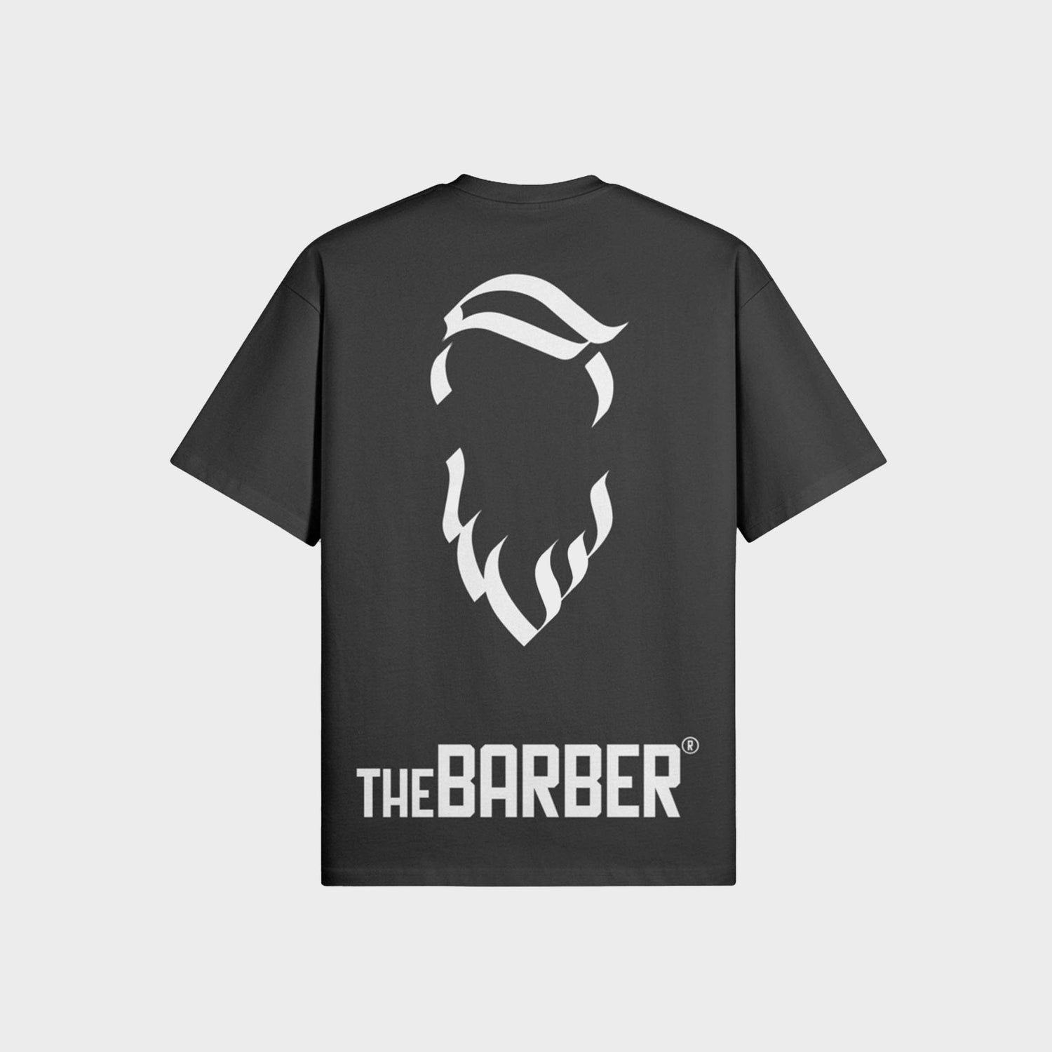 Crew Neck White Bagde - The Barber Style